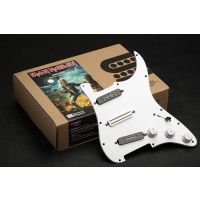 Seymour Duncan Janick Gers loaded pickguard, noir / blanc / noir - Vue 2